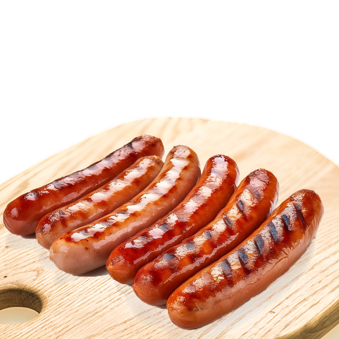 Saucisses fumées de poulet