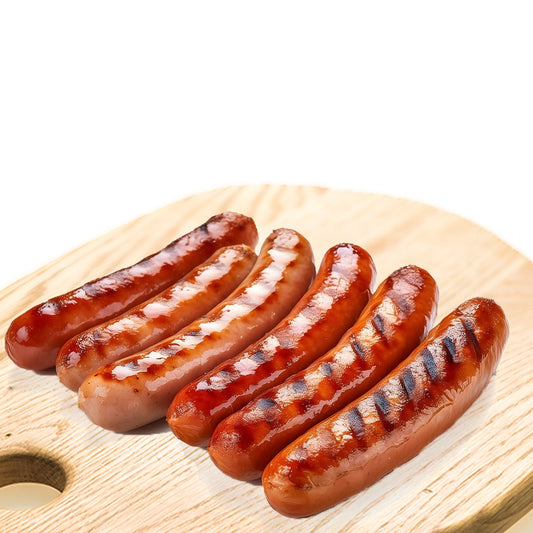 Saucisses fumées de poulet